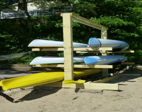 Multiple Kayak Stands